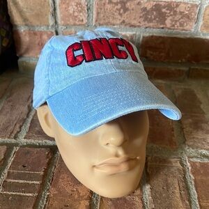 NWT Victoria's Secret PINK Cincy University of Cincinnati Bearcats Denim Hat